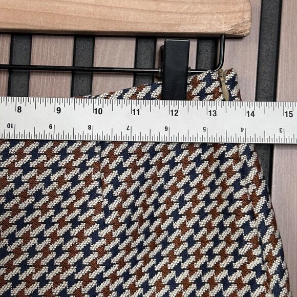 Zara Shorts Small Womens Multicolor Tweed Mini Bermuda Boucle Stretch - Picture 3 of 7